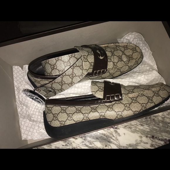 Men Gucci shoes with belt - Picture 2 of 6